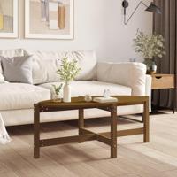 Salontafel 118x63x45 cm massief grenenhout honingbruin - thumbnail