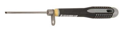 Bahco Schroevendraaier ERGO™ | met veiligheidsring | driecomponentengreep | rechte punt | gleuf | 0.8 mm x 4 mm x 100 mm - TAHBE-8040