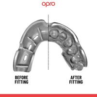Opro 791004 UFC Silver Superior Fit Mouthguard - White-Silver - JR - thumbnail