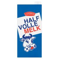 Melk Landhof halfvol houdbaar pak 1 liter - thumbnail