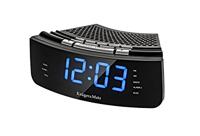 Krüger&Matz KM0813 Wekkerradio, wekkerklok, led-display, FM-AM, helderheidsregelaar, snooze, zwart - thumbnail
