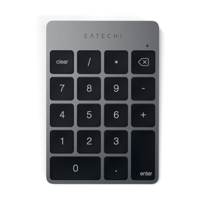 Satechi Slim wireless keypad - Space Grey Satechi Slim wireless keypad - Space Grey