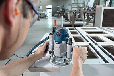 Bosch GOF 1600 CE Blauw, Zilver 25000 RPM 1600 W