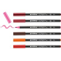 Edding stift 4200 porselein brush warm 6 stuks - thumbnail