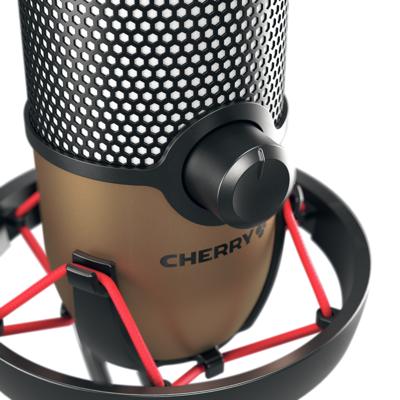 CHERRY UM 9.0 PRO Microfoon Zwart, Koper CHERRY UM 9.0 PRO Microfoon Zwart, Koper