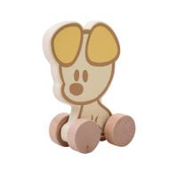 Rubo Toys Woezel en Pip Baby Houten Wielfiguren Assorti - thumbnail