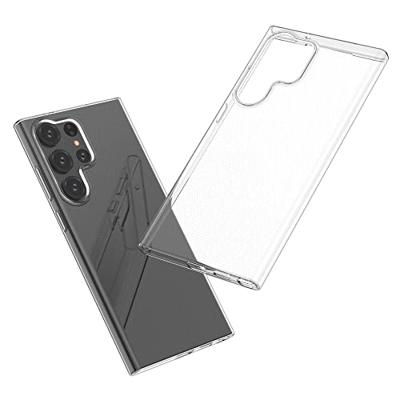 Lunso - Samsung Galaxy S23 Ultra - TPU Backcover hoes - Transparant