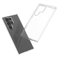 Lunso - Samsung Galaxy S23 Ultra - TPU Backcover hoes - Transparant - thumbnail