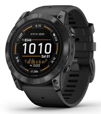 Garmin epix Pro (Gen 2) 3,56 cm (1.4") AMOLED 51 mm Digitaal 454 x 454 Pixels Touchscreen Grijs Wifi GPS