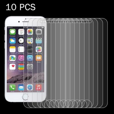10 stuks voor iPhone 8 & iPhone 7 0 26 mm 9H oppervlakte hardheid 2.5D explosieveilige getemperd glas Non-full Screen Film