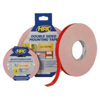 HPX dubbelzijdige spiegeltape - wit - 19 mm x 25 m - thumbnail