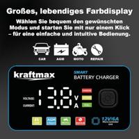 kraftmax Oplader 12 V Laadstroom (max.) 6 A - thumbnail