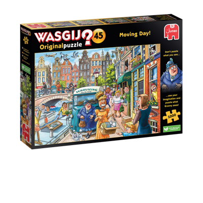 Jumbo Wasgij original 45 moving house 1000 stukjes