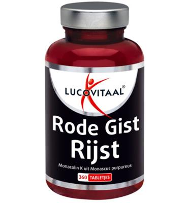 Lucovitaal Rode gist rijst 360 Tabletten Lucovitaal Rode gist rijst 360 Tabletten