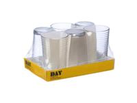 Drinkglas ribbel 22cl 6 stuks - thumbnail