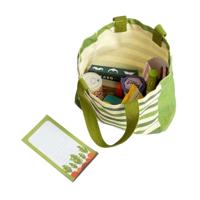 Bigjigs houten boodschappen speelset, 17dlg. - thumbnail