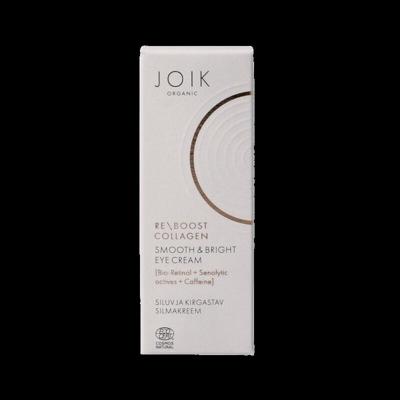 Joik Organics Re-boost collagen eye cream smooth & bright 15 Milliliter