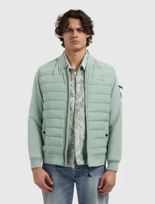 Pure Path Padded Soft Shell Jas Heren Groen - Maat L - Kleur: Groen | Soccerfanshop