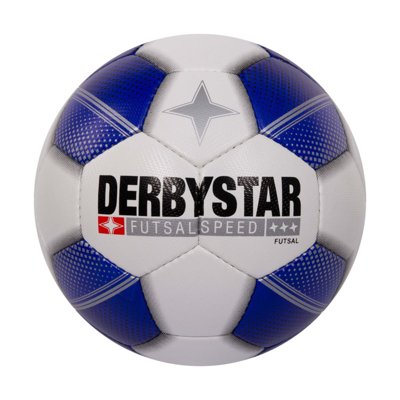 Derbystar Futsal Speed Zaalvoetbal Maat 4 Wit Blauw Zwart Derbystar Futsal Speed Zaalvoetbal Maat 4 Wit Blauw Zwart