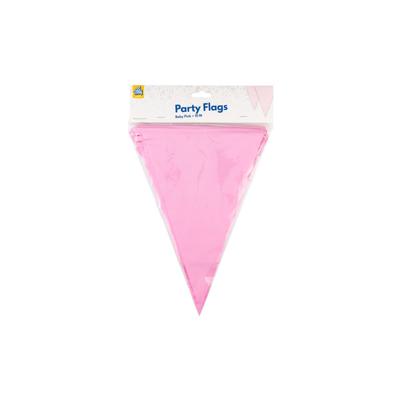 Paperdreams Party Vlag - Baby roze