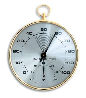TFA Dostmann 45.2007 45.2007 Thermo- en hygrometer Goud TFA Dostmann 45.2007 45.2007 Thermo- en hygrometer Goud