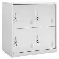 Lockerkast 90x45x92,5 cm staal lichtgrijs - thumbnail