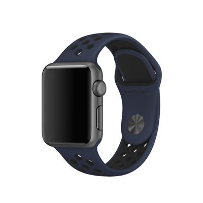 Apple Nike Sport Band Apple Watch 38mm / 40mm / 41mm Obsidian / Zwart