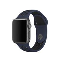 Apple Nike Sport Band Apple Watch 38mm / 40mm / 41mm Obsidian / Zwart - thumbnail