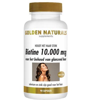 Golden Naturals Biotine 10.000mcg Capsules Golden Naturals Biotine 10.000mcg Capsules