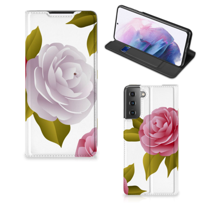 Samsung Galaxy S21 Plus Smart Cover Roses Samsung Galaxy S21 Plus Smart Cover Roses
