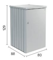 Biohort metalen containerberging Alex 80x88x129 cm donkergrijs- - Metaal- Biohort - thumbnail