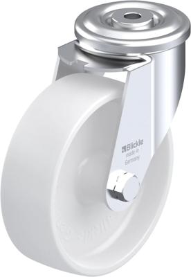 Blickle LER-PO 150G Zwenkwiel Wieldiameter: 150 mm Draagvermogen (max.): 300 kg 1 stuk(s)