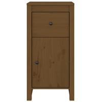 Dressoir 40x35x80 cm massief grenenhout honingbruin - thumbnail