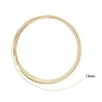 Vaessen Creative • aluminiumdraad embossed plat 5mmx1mmx5m light gold - thumbnail