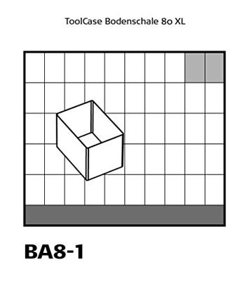 Raaco Inzetbakje 80 BA8-1, (8st.) op tray - 136501 - 136501 - thumbnail