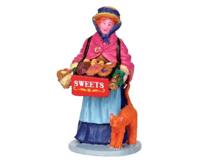 Lemax sweet seller kerstdorp figuur type 2 Caddington Village 2014 - thumbnail