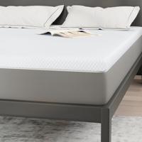 VidaXL Matrastopper wit 140 x 190 cm jacquard stof - thumbnail