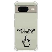 Google Pixel 8 Anti Shock Case Finger Don't Touch My Phone - thumbnail