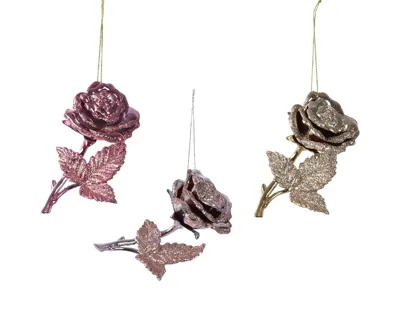 Kunsthanger roos 11x7.5x6.5cm - 1 stuk