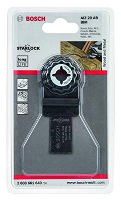 Bosch Accessoires BIM invalzaagblad AIZ 20 AB Wood and Metal - starlock | 2608661640 - 2608661640