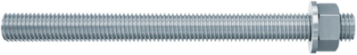 Fischer fis a m10 x 130 ankerstangen 5.8 met moer en ring 10 stuks - 90279 Fischer fis a m10 x 130 ankerstangen 5.8 met moer en ring 10 stuks - 90279