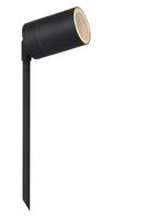 Lucide ARNE-LED - Tuinspot - Ø 6,3 cm - LED - GU10 - 1x5W 2700K - IP44 - Zwart - thumbnail