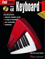 De Haske FastTrack Keyboard 1 keyboardlesboek - thumbnail