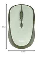 Trust YVI+Funkmaus Muis Draadloos Green - thumbnail