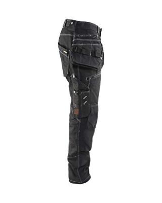 Blåkläder Baggy Denim Stretch X1900 19991141 | Zwart | Maat C60 - 7330509493274