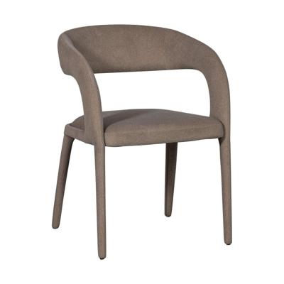 vtwonen Arms eetkamerstoel Vilt Bruin vtwonen Arms eetkamerstoel Vilt Bruin