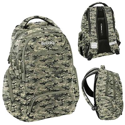 BeUniq Rugzak, Camouflage - 40 x 30 x 18 cm - Polyester