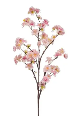Emerald kunsttak kersenbloesem 120cm roze