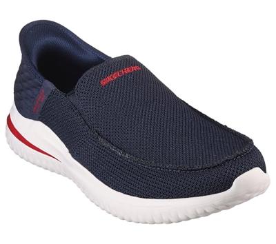 Skechers Delson 3.0 - Cabrino 210604/NVY Blauw-44 maat 44