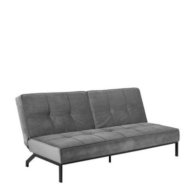 Bendt Slaapbank 'Maja' Velvet, kleur Donkergrijs Bendt Slaapbank 'Maja' Velvet, kleur Donkergrijs